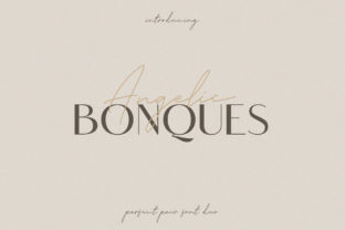 Angelic Bonques Trio Font Review