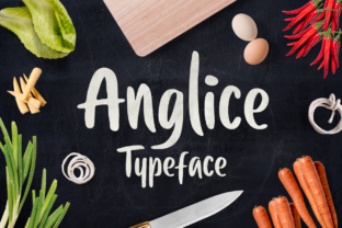 Anglice Font for Editorial Design