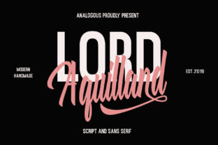 Aquilland: A Font for Business Brilliance