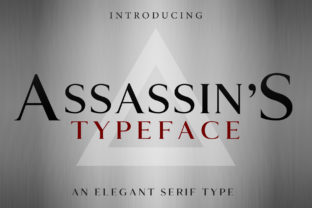 Assassin s Font for Bold Branding