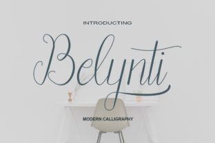 Belynti: A Script Handwritten Font