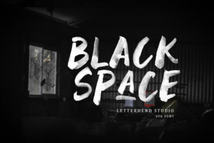 Black Space Font for Bold Design
