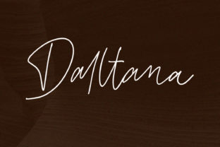 Daltana Font for Web Design