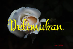 Delimukan: A Handwritten Font for Creative Projects