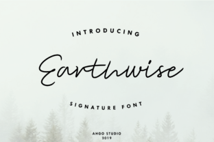 Earthwise: A Sweet Script Font