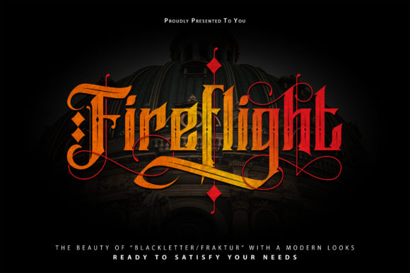 Fireflight Font for Creative Projects
