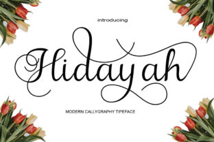 Hidayah: A Script Font for Creative Campaigns