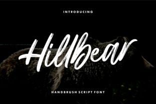 Hillbear Font for Creative Projects
