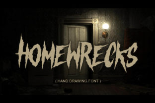 Homewrecks: A Bold Blackletter Font