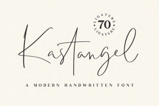 Kastangel: A Dazzling Font for Your Brand