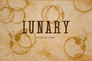 Lunary Font for Creative Makers