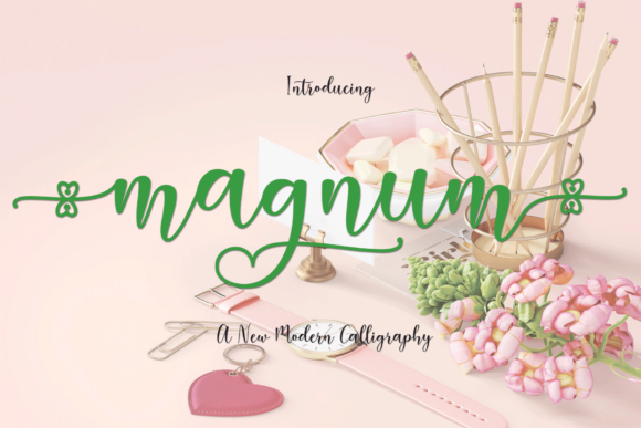 Magnum Font for Web Design