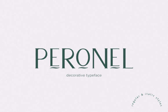 Peronel: A Serif Font for Bold Campaigns