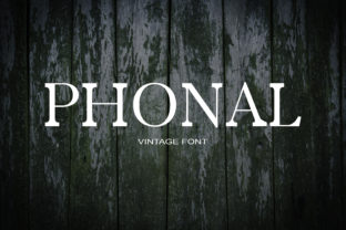Phonal: A Stylish Serif Font for Creative Makers