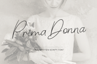 Prima Donna Font: Bold Script for Editorial Design