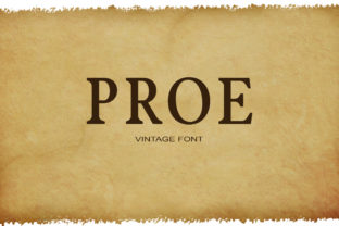 Proe Font for Professional Branding