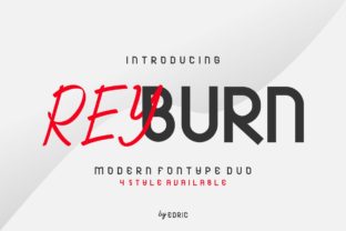 Reyburn Font for Creative Makers