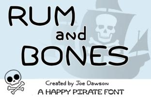 Rum and Bones Font for Bold Branding