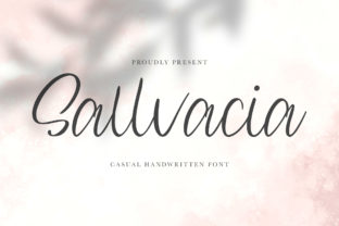 Sallvacia Font for Creative Projects
