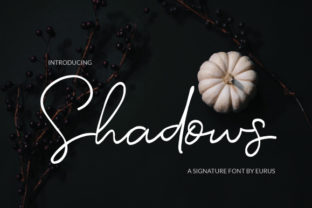 Shadows Font for Web Design