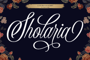 Sholaria: A Luxurious Script Font