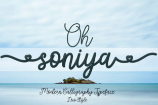 Soniya Font: Sweet Script for Creative Makers