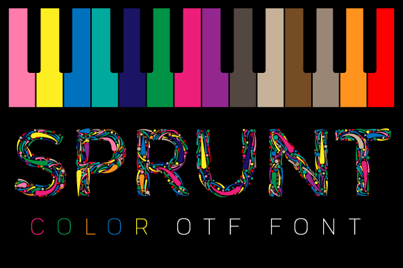 Sprunt: A Vibrant Color Font