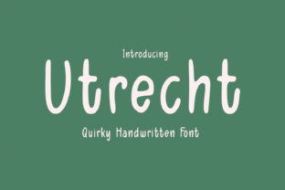 Utrecht Font for Business Branding