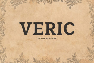 Veric: A Bold Serif Font for Business Branding