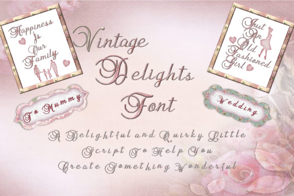 Vintage Delights Font for Creative Projects